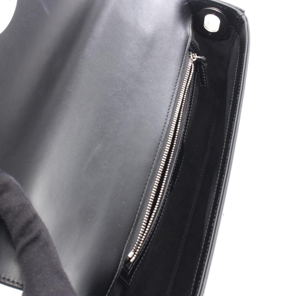 Gucci GG Shoulder Bag Black Leather - Picture 2 of 7